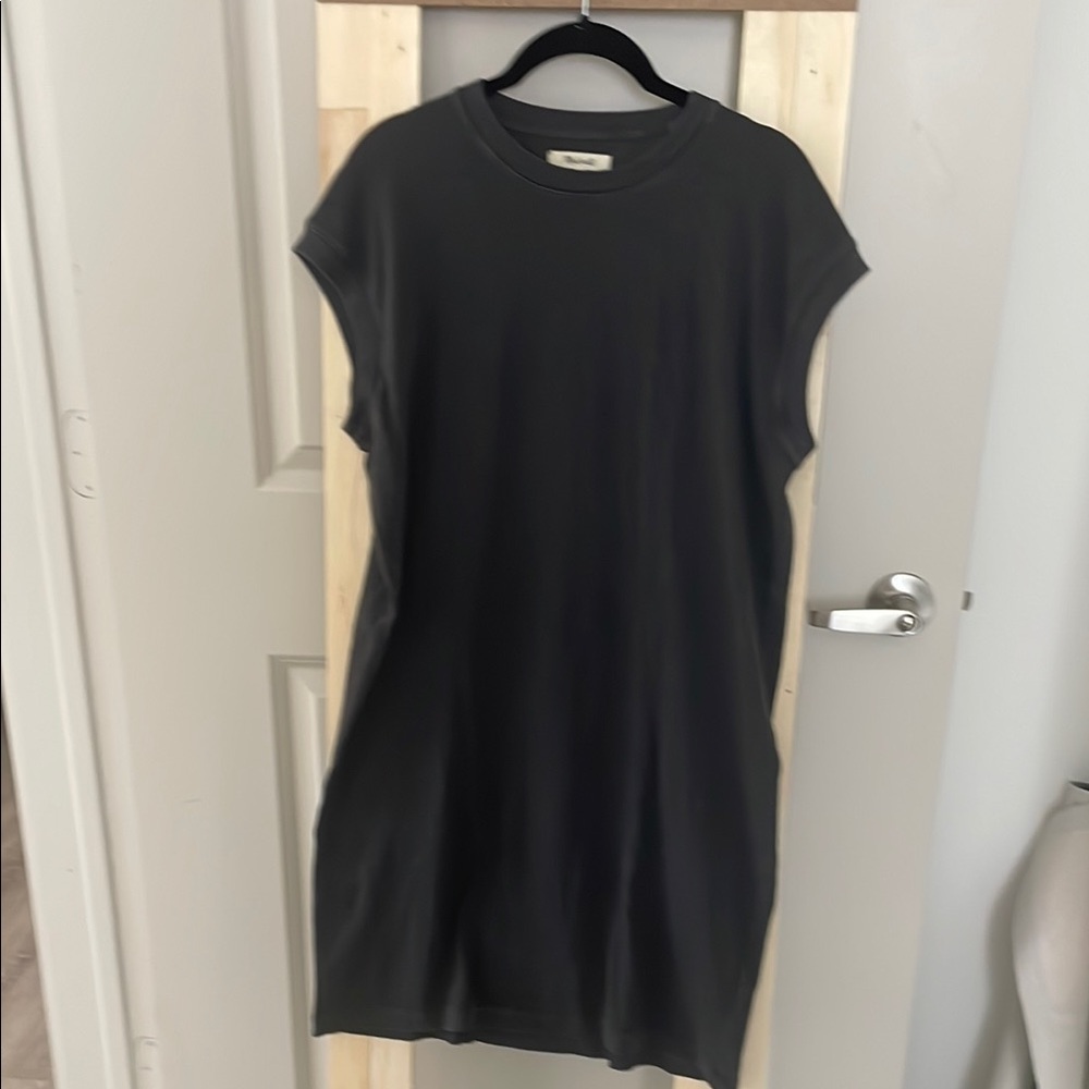 Madewell Charcoal Sleeveless Dress